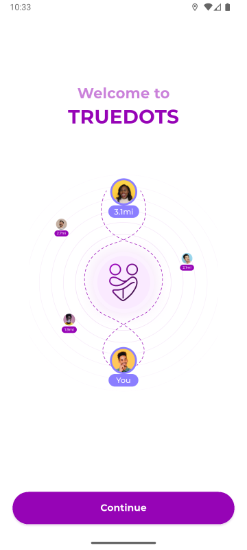 Step 3 - Welcome screen